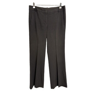 BCBG Maxazria Women's 8 Pinstriped Dress Pants Business Office Work Trousers